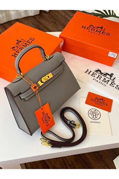 Generic Kelly handbag and shoulder bag with leather strap