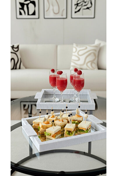 Generic A versatile serving tray set with a perfect design