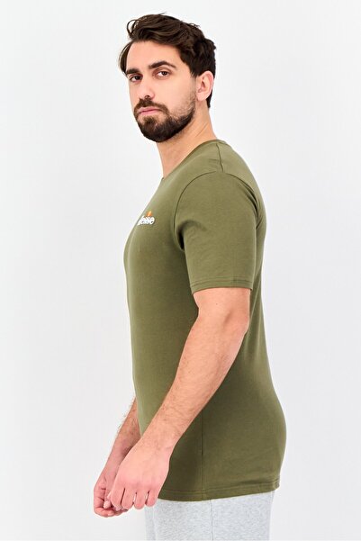 Ellesse Men Sportswear Fit Short Sleeve Outdoor T-Shirt, Olive