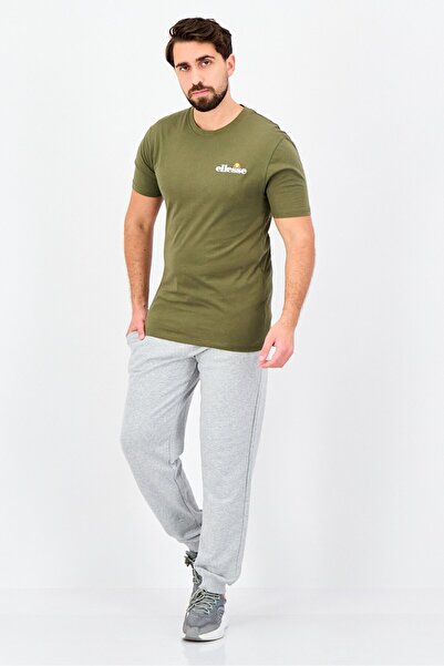 Ellesse Men Sportswear Fit Short Sleeve Outdoor T-Shirt, Olive