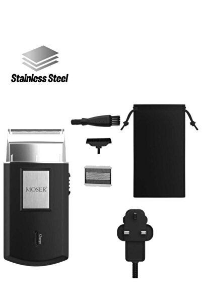 Moser Mobile Cordless Precision Shaver (3615-0052) Black/Silver