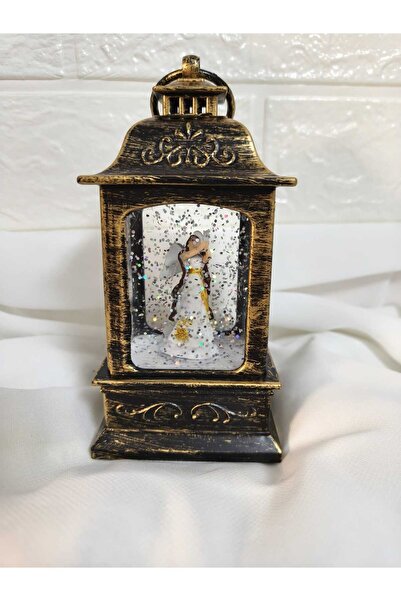 Meya design Yılbaşı Temalı Işıklı Müzikli Kar Küresi