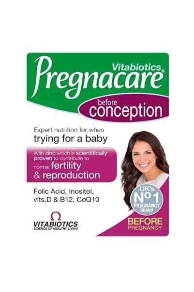 Vitabiotics Pregnacare Conception Dietary Supplement - 30 Tablets