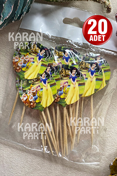 karanca parti süs 20 قطعة من أعواد الأسنان لتزيين الكعك والحلويات في أعياد ال...