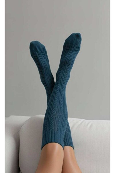 LAGRANZE Cozy Line Premium Women's Over-The-Knee Jacquard Socks