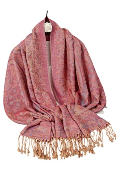 The Casius. Λεπτό γυναικείο σάλι, υλικά υψηλής ποιότητας, κρόσσια στα άκρα, σ...