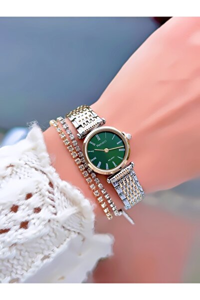 Ferrucci Steel Strap Minimal Case Women's Wristwatch 3 Atm Water Resistant 2 Years Warranty