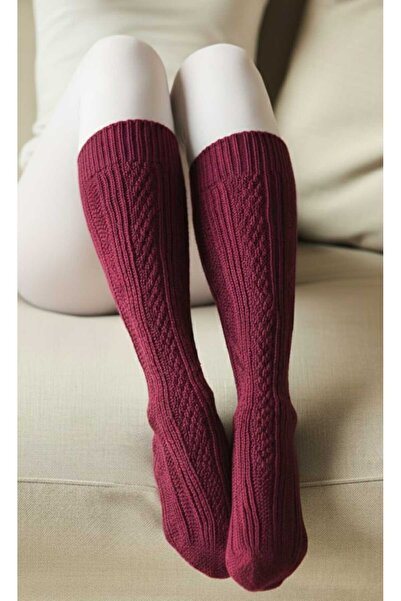 LAGRANZE Cozy Line Premium Women's Over-The-Knee Jacquard Socks
