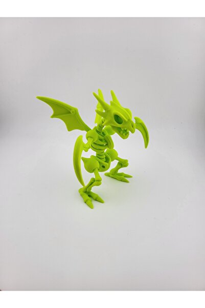 WELLCUT Scyther İskelet Formu – Neon Yeşil Koleksiyonluk Figür