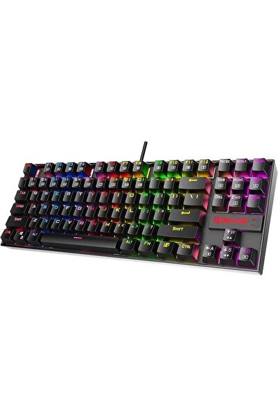 REDRAGON K552-RGB Kumara RGB LED Backlit Mechanical Gaming Keyboard - Black (Blue Switch)