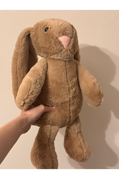 Atelier Rumelia İsme Özel Gold Baskılı Uyku Arkadaşı Tavşan Peluş 35 Cm