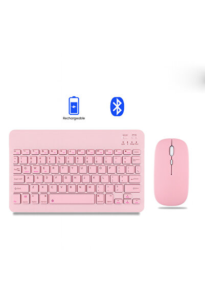MA Kablosuz klavye mouse seti şarj edilebilir çift bağlantı