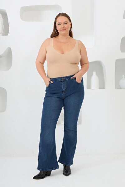 RMG Plus Size Spanish Flare Pants