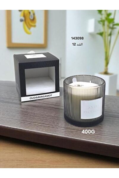 South house شمعة رواد العطرية 400 جرام (عود وبرغموت)
