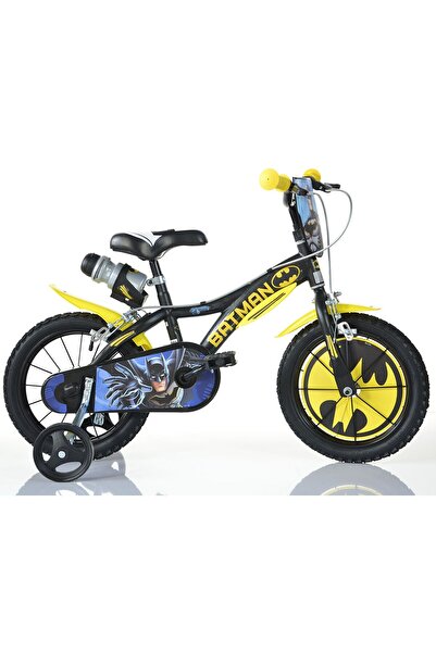 Dino Bikes Bicicletă pentru copii Batman DB-614-BT Dino Bikes, 14 inch – Negru intens