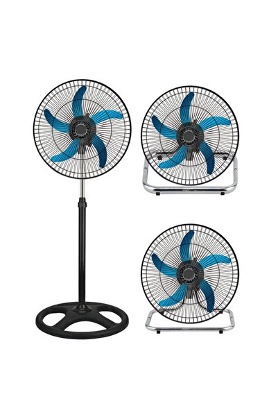 orvionlabs Fiev 18 İnç 3in1 Ayaklı Vantilatör 130 Watt Bakır Sargı