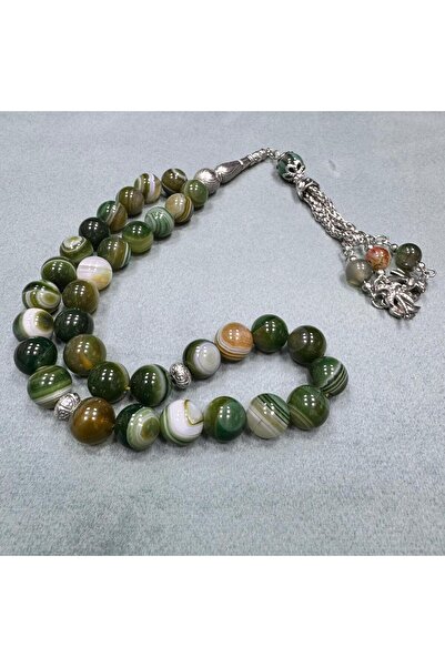 Generic Exquisite agate rosary, 33 beads