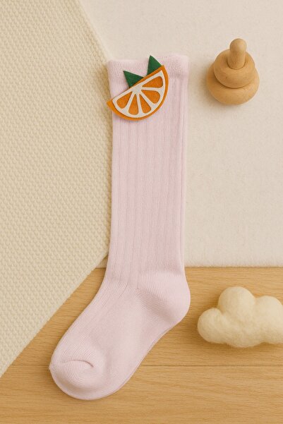 ESİLA KİDS Children's Socks Long Fruit Patterned Socks