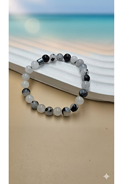 AURA Rutilated Quartz Natural Stone Bracelet