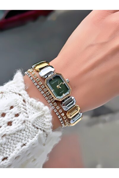 Ferrucci Steel Strap Minimal Case Women's Wristwatch 3 Atm Water Resistant 2 Years Warranty