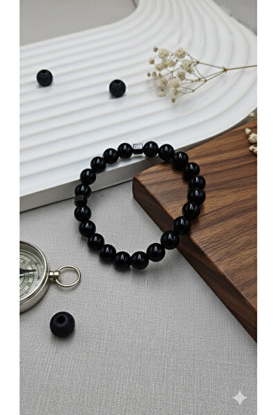 AURA سوار من حجر الأوبسيديان الطبيعي