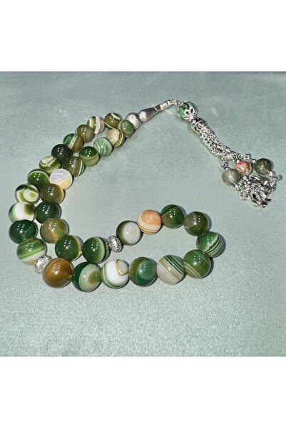 Generic Exquisite agate rosary, 33 beads