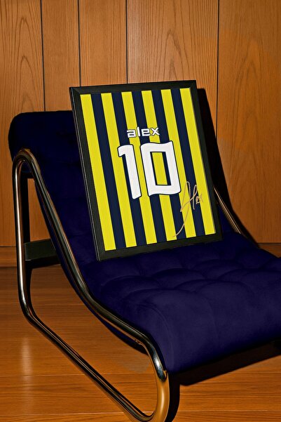 Base Concept Alex 10 İmzalı Forma Tablo Poster (Çerçeveli)