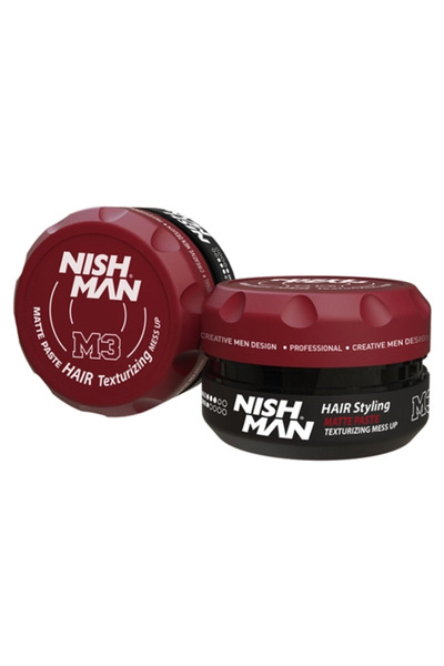 NISHMAN Nish Man M3 Matte Paste Texturizing Mess Up Hair Wax 100ml