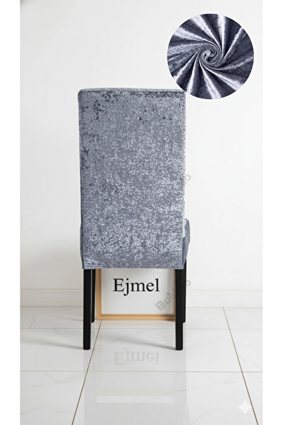 EJMEL Brand Velvet Chair Cover/ Chair Slipcover 6 Pcs Good Quality