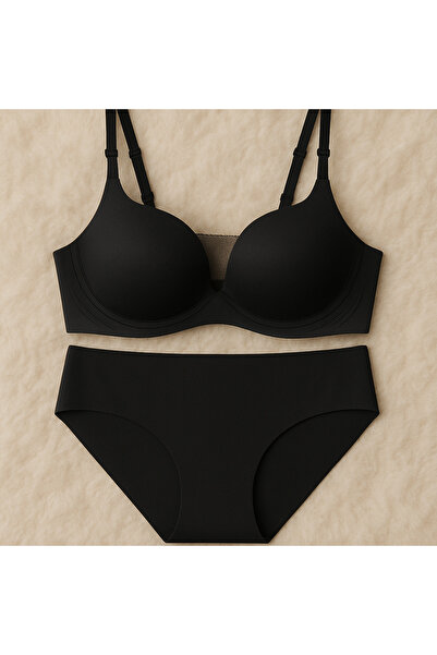 Liora De Mar Lazer Kesim Dikişsiz Sütyen Külot Takımı – Desteksiz Toparlayıcı...