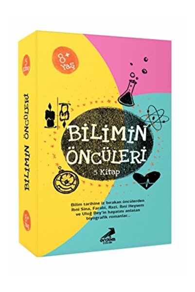Erdem Çocuk Bilimin Öncüleri Set (5 Kitap Takım) Ayşenur Gönen , Elif Akardaş...