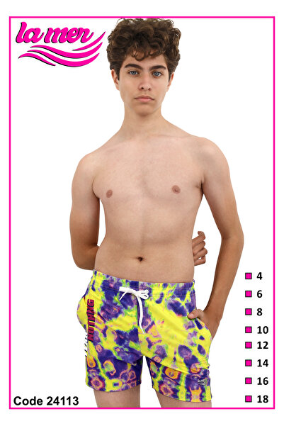 None Lamir Tropical Escape Boys' Swim Shorts