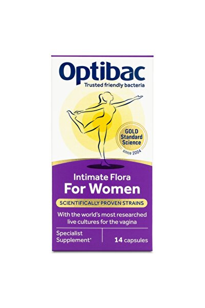 OPTIBAC Probiotic pentru flora vaginală, 14 capsule,