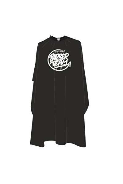 Marmara Barber Team Pro Neoprene Collar Barber Cape - Black