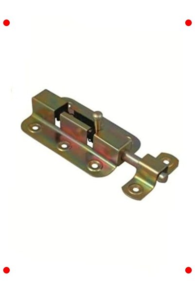 markentegra Spring Loaded Sliding Metal Safety Lock - Cabinet Door Window