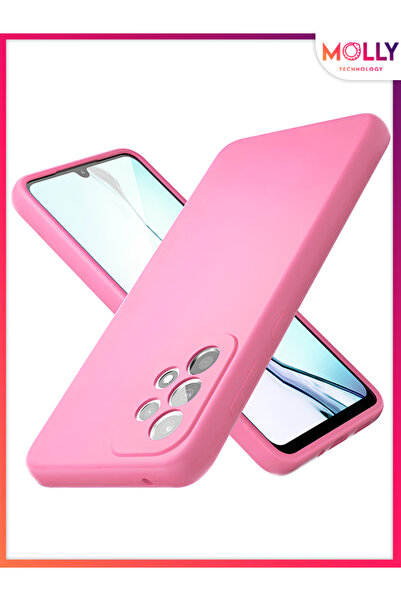 Molly Cotton Candy Liquid Inside Velvet Matte Silicone Case for Samsung Galaxy A53