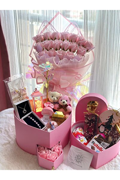 Ahsen Collection Pembe tatlı serisi