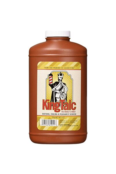 Barbicide King Talc Talcum Powder Vintage 255g