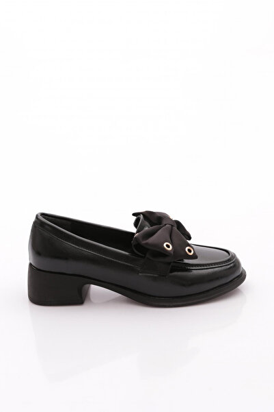 DGN Pm161-K1065 Women's Loafer Shoes with Bow Detail