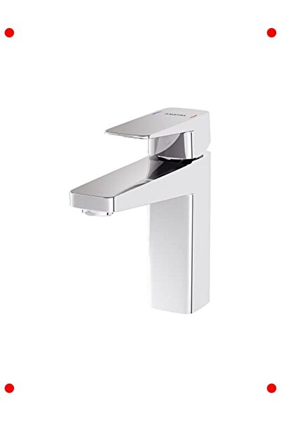 markentegra High Lavabo Sink - Chrome Square Design