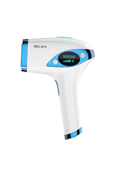 Mlay Mlay T4 Laser Hair Removal Device with Cooling Feature - Blue