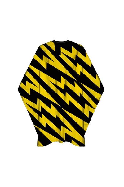 Marmara Barber Hairdressing Cape - Yellow Thunder
