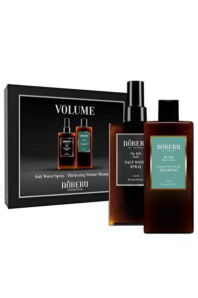 NOBERU OF SWEDEN Gift set shampoo and sea salt Noberu Volume Hair Grooming