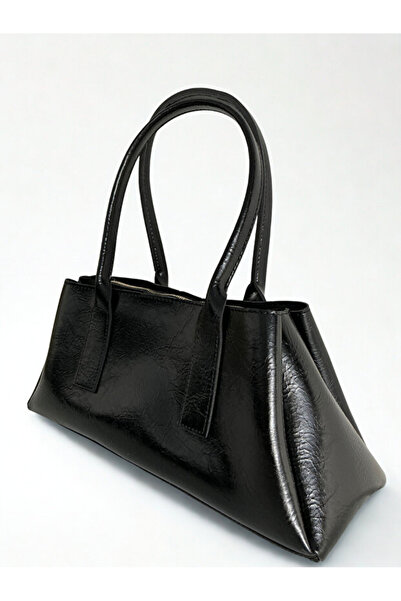 Rivina Luki Women's Modern Zippered Three-Compartment Handbag and Shoulder Bag