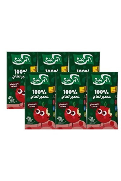 SPRİNG عصير تفاح خالي من السكر – 6 × 125 مل