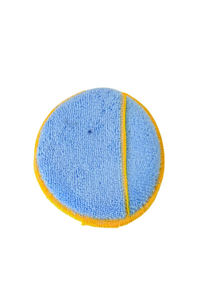 OEM Round Microfiber Applicator Sponge, Soft, Ideal for Wax, Polish or General Cleaning