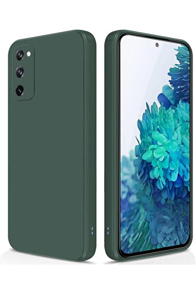 HYX جراب سيليكون لهاتف Samsung Galaxy S20 FE — ملمس ناعم كالحرير، حماية للكام...