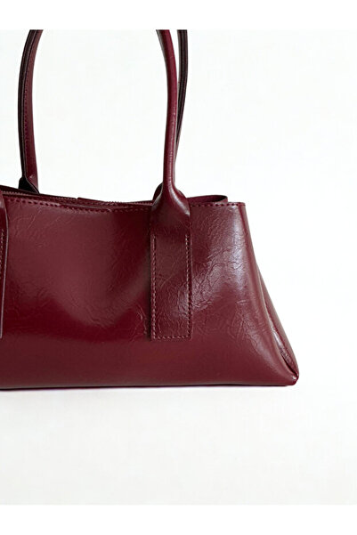 Rivina Luki Women's Modern Zippered Three-Compartment Handbag and Shoulder Bag