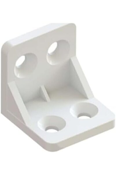 Mena Rise Conector de colț din plastic în formă de L, Suport de colț din plas...