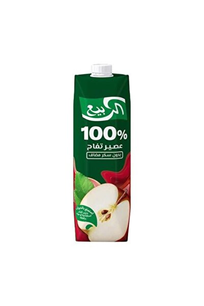 Meven Set Beauty Al Rabea Natural Apple Juice - No Added Sugar, 1 L